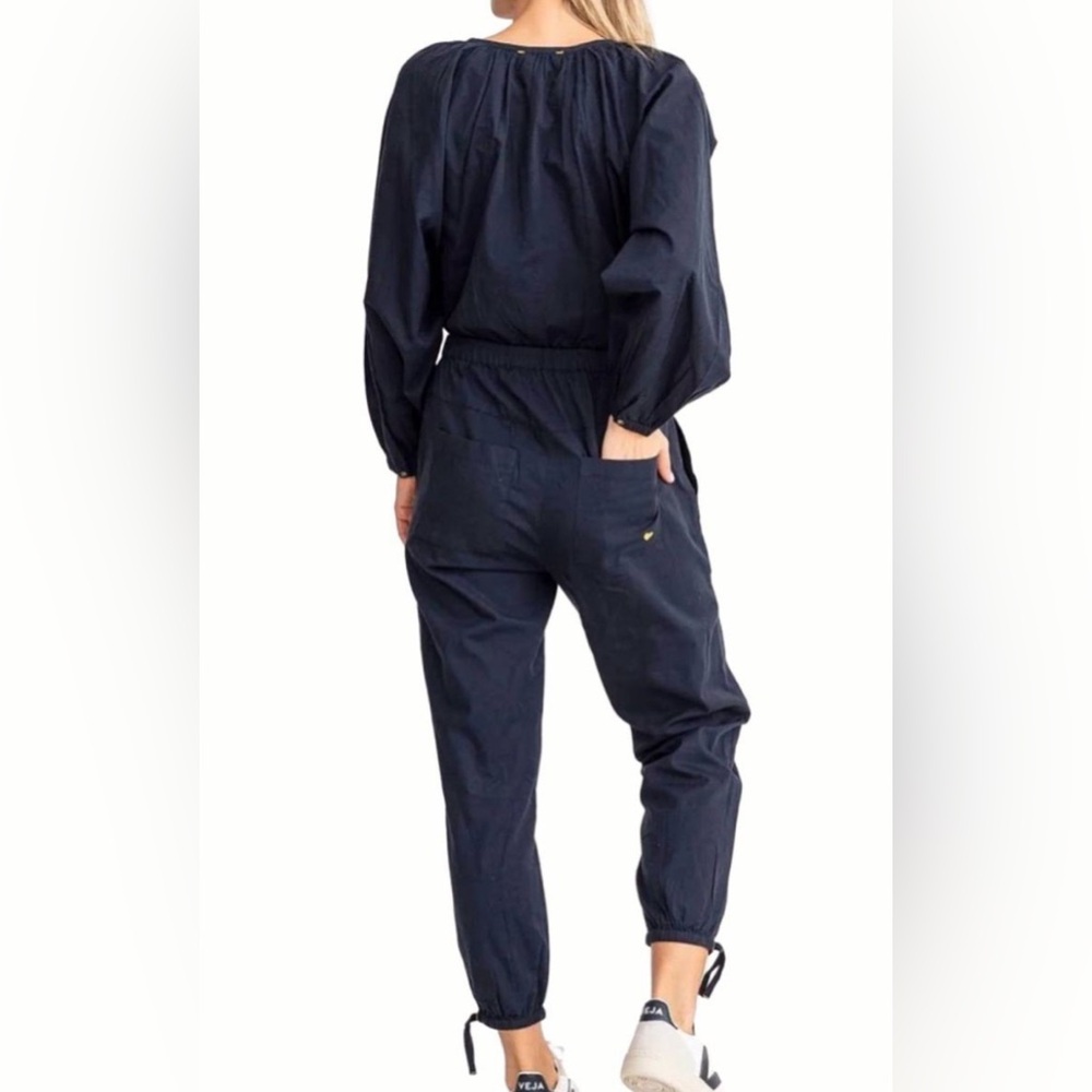 Kerri Rosenthal Navy Blue Jumpsuit